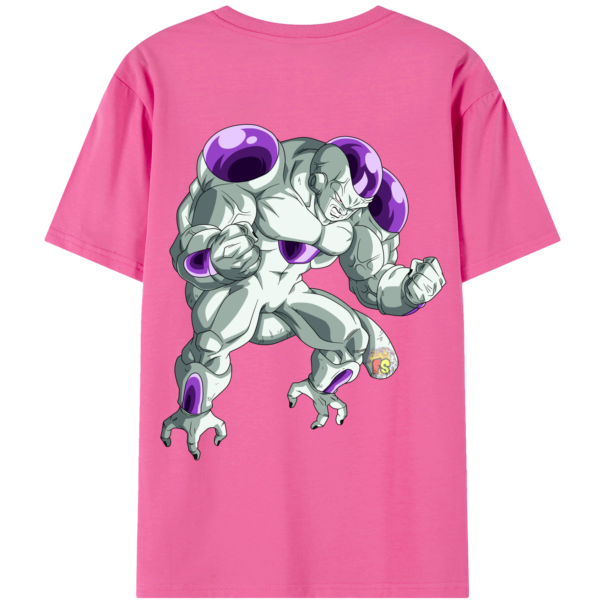 （画像用） ドラゴンボール フリーザ DRAGON BALL Frieza レディース半袖Tシャツ(バックプリント)